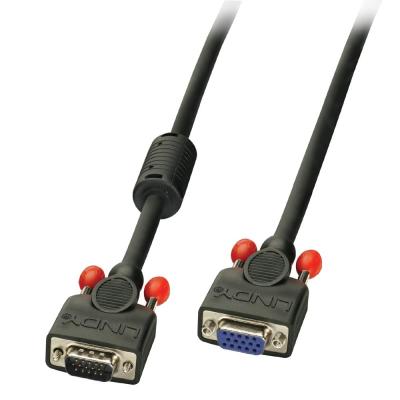 1m VGA Male to Female Extension Cable - Black